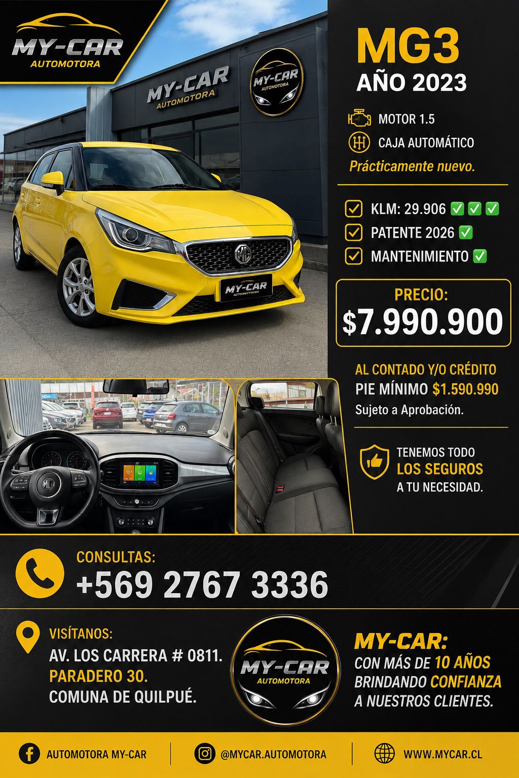 MG MG3